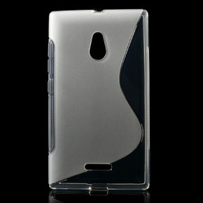 Силиконов гръб ТПУ S-Case за Nokia XL / Nokia XL Dual прозрачен